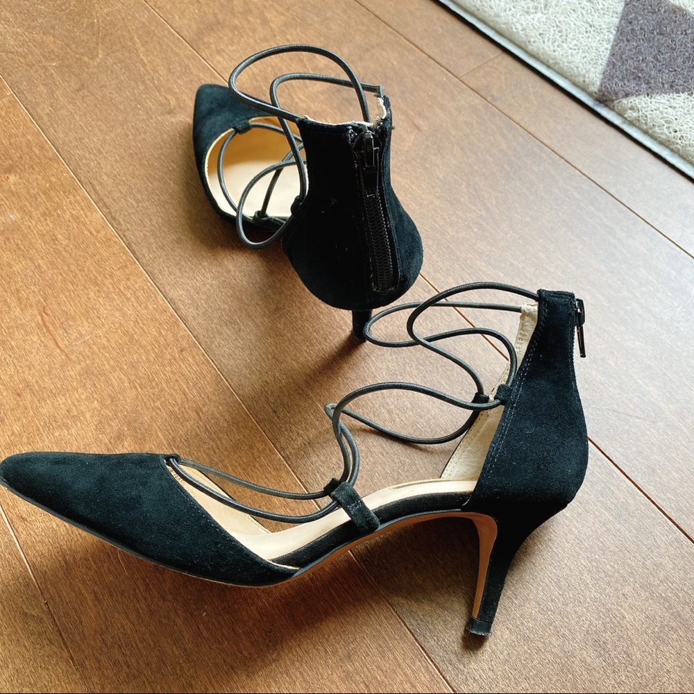 INC black Sandals - Picture 2 of 5